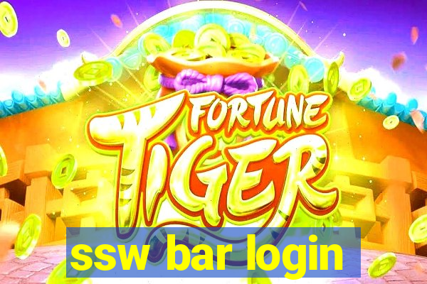 ssw bar login